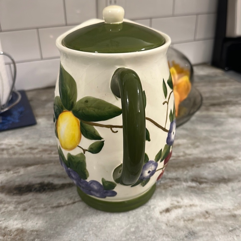 Vintage Pitcher with Lid